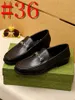 40model Casual Designer Chaussures de commerce Hommes Fashion Formal Oxfords Habe masculine Flats élégants Méniage pour les chaussures de mariage Logon