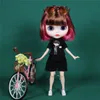 Soldat ICY DBS Blyth Doll 1 6 bjd cheveux roses et bruns corps articulaire 30 cm filles cadeau anime poupée nue 231207