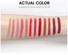 Matite per labbra Handaiyan 12 colori Set rossetto opaco nudo Pen Liner Matita labbra in velluto impermeabile Pigmenti rossi sexy Lunga durata Make Tint 231207