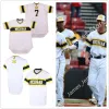 College Baseball Wears Custom Stitched Michigan Wolverines Baseball Jersey 37 Chase Allen 39 Connor O'Halloran 40 Angelo Smith 41 Christian