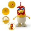 豪華な人形La Granja de Zenon Chicken Baby Toys Dancing Bartolito Toddlers with Music Kids Interactive Early Learning Educatio 231207