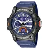 orologi di design orologi SMAEL quadrante grande 8086 orologio elettronico versatile impermeabile per sport all'aria aperta da studente maschio