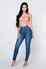Kvinnors jeans stilfull europeisk och amerikansk stil bomull denim jeans med hög midja elasticitet svarta jeans y2k byxor slouchy jeans 231207