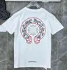 2023mens Maglietta classica Cuore Moda Ch Marchio di alta qualità Lettera Sanscrito Croce Modello Maglione T-shirt Designer Cromati Pullover Top Magliette di cotone 6sI