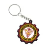 Key Rings Motorcycle Design Ring Custom Soft pvc Keychain 231206