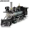 3D Puzzles Piececool Puzzle 3D Metal Mogul Locomotive 282 st Assembly Model Building Kit DIY Toys for Adult 231206