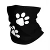 Bandanas hundmönster Bandana Neck Gaiter For Ski Camping Men Kvinnor Wrap Scarf Pet Lover pannband varmare