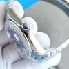 Erkek İzle Diamond Dail Otomatik Mekanik 41mm Scratch Dayanıklı Safir Saatler Moda İş Yüzme 904L Paslanmaz Çelik Saat