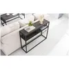 Mobiliário de sala de estar americano varanda mesa metal ferro forjado longo quarto escritório el display estreito side2790503 drop delivery home gar dhz2h