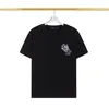 T-shirt firmata T-shirt casual da uomo con stampa monogramma top a manica corta in vendita abbigliamento hip hop uomo di lusso taglia asiatica S-2XL