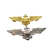 Spille Spille US Navy-Marines Pilota Ali metalliche Spilla distintivo Spilla militare 231204