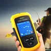 Fish Finder Lucky FFCW11081 Sonar 120 meter Trådlöst Range Portable Sensor Djupare Färg LCD -skärm för fiske 231206