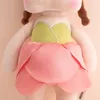 13 Inch Soft Metoo Flower Fairy Plush Toy Lovely Girls Stuffed Doll Sweet Rose Tulip Sunflower Violet 4 Kinds of Girls Doll Kids Toys