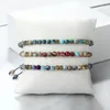 Strand Bracelets de perles réglables 4mm Mini Bracelet en pierre empereur Bracelet tressé à la main pour femmes hommes cadeau guérison Reiki Yoga bijoux