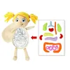 Science Discovery 3D Organ fylld leksakskroppsstruktur pussel docka mjuk plysch fysiologisk pedagogisk för barn hemskola undervisning 231207