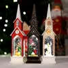 Dekoracje świąteczne świąteczne Święta Święta Latarnia Wind Wesołych Świąt Dekoracja dla domu Xmas Natal Navidad Ozdoba świąteczna Rok 2024 231207