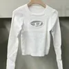 2024new Designer Deisel Top Designer Women's Thirts Crop y2k Tops Tops Letter Tshirt o رقبة قصيرة الأكمام المحملات النساء قميص الديزل الصلب هوديي 77