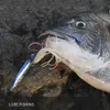 Nya betar lockar lysande Inchiku Jig Squid Fishing Lure 40G-200G Metal Jig Head med bläckfisk bläckkjol för båtbotten långsam jigging vertikal