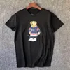 Polo's Bear shirt heren Heren t-shirt USA Korte mouw Hockey EU UK maat Matini Bear Captain polo's