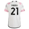 New 2024 2025 home away fans player soccer jerseys JuvENtus MILIK DI MARIA VLAHOVIC KEAN POGBA CHIESA McKENNIE LOCATELLI top jerseys Kits men and Kids unifor JuvEs