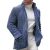 Men's Sweaters Mens Casual Button Slim Warm Sweater Cardigan Jacket Winter Long Jackets And Coats Car