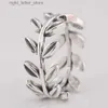 Solitaire Ring Autentic S925 Silver Victory Peace Laurel Wreath Ring for Women Wedding Party Gift Fit Lady Fine Jewelry YQ231207
