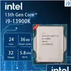 CPUS Intel Core I913900K I9 13900K 30 GHz 24core 32thRead CPUプロセッサ10NM L336M 125W LGA 1700トレイ