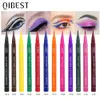 Kombinacja cieni do powiek Qi Zestaw eyelinerowy Kolor Wodoodporne 12 kolorów Długie oczy Kosmetyki Kosmetyczne Szybki suchy makijaż ołówek 231207