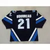 Rimouski Oceanic 21 Boudreau Premier 21 Benoit Arsenault 24 Gabriel Balasescu 87 Sidney Crosby Erkek Kadınlar Gençlik Hokey Forması