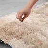 Carpets Oval Carpet Home Living Room Bedroom Large Size Rugs Plush Fluffy Decor Bedside Thickened Tie Dye 231207