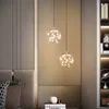 Lampes suspendues Lampe LED moderne pour salon salle à manger allée chambre chevet plafond lustre décor à la maison luminaire intérieur lustre