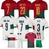 22 2023 portugal soccer jersey kit RUBEN RONALDO Portugieser 22 23 Portuguese football jersey Men Kids sets World Cup team Portugals tops Football shirts