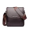 Avondtassen Kangoeroe Luxe Merk Vintage Mannen Messenger Bag Voor Mannen Leer Zakelijk Bruin Zwart Casual Schoudertas Mannelijke Crossbody Zijtas 231207