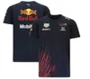 T-shirts pour hommes T-shirts d'extérieur F1 Racing Suit Speed Dry Culture Chemise à col rond pour hommes et à manches courtes Mclaren Mercedes Martin Team U8sw