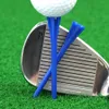 Tees de golfe 100 pçs/set plástico inquebrável t de golfe 70mm 8m reduzir a fricção lateral rotação durável estável t gota 231207
