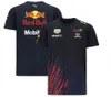 T-shirts pour hommes T-shirts d'extérieur F1 Racing Suit Speed Dry Culture Chemise à col rond pour hommes et à manches courtes Mclaren Mercedes Martin Team J8MS