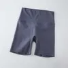 Lu Lu Lemon Align BURNING Shorts de treino de cintura alta com costura interna de 6 polegadas amanteigados e macios e elásticos para fitness, academia, roupas esportivas femininas