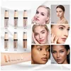 New matte dual-head foundation oil control brightening concealer lasting breathable with a brush two-in-one foundation liquid