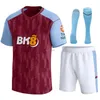 23 24 Maillots de football Kit pour enfants Accueil Vente chaude Aston VilLaS Maillot de football Entraînement des fans à l'extérieur Version du joueur Camisetas Mings McGinn Buendia Watkins Maillot Foot