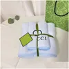 Towel 2022 Designer Bath Set Coral Veet Fashion Towels Face Luxury Uni Absorbent Men Womens Wash Cloths G 2208171D Drop Delivery Home Dh7Ev