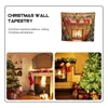 Tapissries Halloween Tapestry Home Decor Christmas Party Wall Hanging Decorations Polyester Tyg Bakgrund 231207