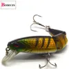 Aas Kunstaas Multi Sectie Zeebaars Hard Vissen Lokken 3D Visogen 1PCS Crankbaits Minnow Nep Kunstaas Pak Voor Karper Visgerei 231206