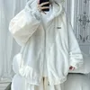 Herrenjacken Winter Premium Samt Kapuzenjacke Flauschiger warmer Mantel Männer Neutral Herbst Leichte Weiche Streetwear Hip Hop Harajuku