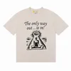 メンズTシャツギャラリーデザイナー夏のギャラリーシャツアルファベットプリントスター同じ丸い首半袖Tシャツ男性と女性特大ティー