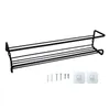 Kitchen Storage Adhesive Spice Rack Organizer For Cabinet Door No Drill Needed Hanging Option Wall Mount