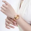 Relógios femininos NAVIFORCE Relógios femininos pulseira de aço inoxidável à prova d'água relógios de pulso femininos de luxo moda relógio de quartzo relogio feminino 231201