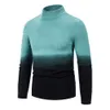 Knitwear 2023 Autumn/winter New Hot Selling Men's Fashion Trend Gradient Sweater