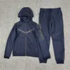 Sudaderas con capucha Ropa de pantalón deportivo Chándal con cremallera completa Ropa deportiva Chándal JoggerJogging Conjunto de chándal de dos piezas Trajes de sudor para hombre Tech Fleece Baloncesto Sudadera con capucha deportiva