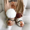 Winter Warm Pet Dog Clothes Cute Bear Dogs Hoodies for Puppy Small Medium Dogs Clothing Sweatshirt Kawaii Clothes