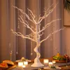 2st White Black Christmas Tree Branch Artificial Manzanita Plant for Home Event Party Table Decoration Wedding Centerpieces Display